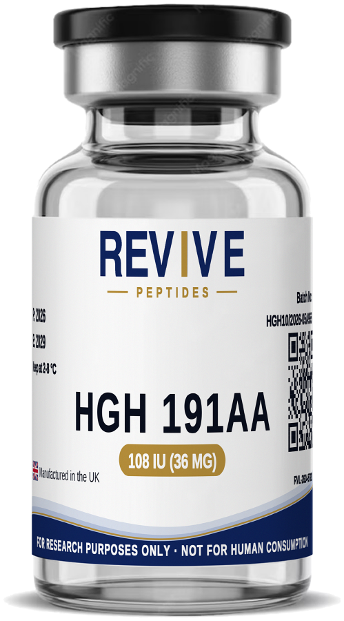 HGH 108 IU (36 mg) research peptide vial UK