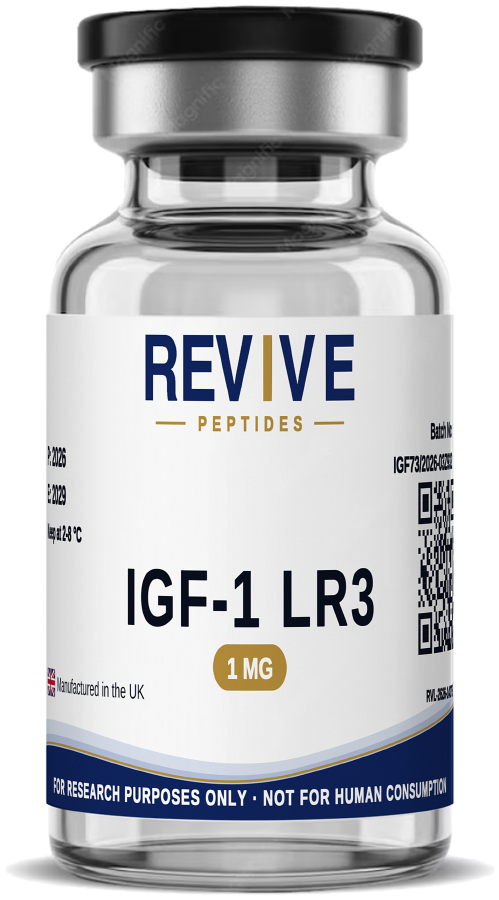 IGF-1 LR3 1 mg research peptide vial UK