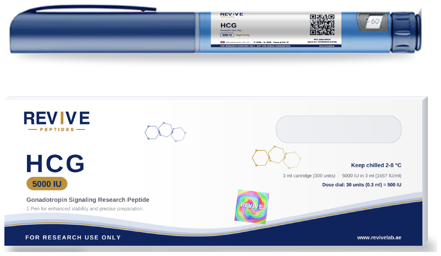 HCG Pen 5000 IU research peptide vial UK