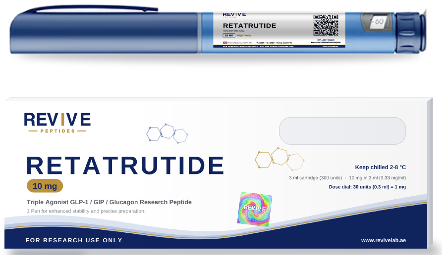Retatrutide Pen 10 mg research peptide vial UK